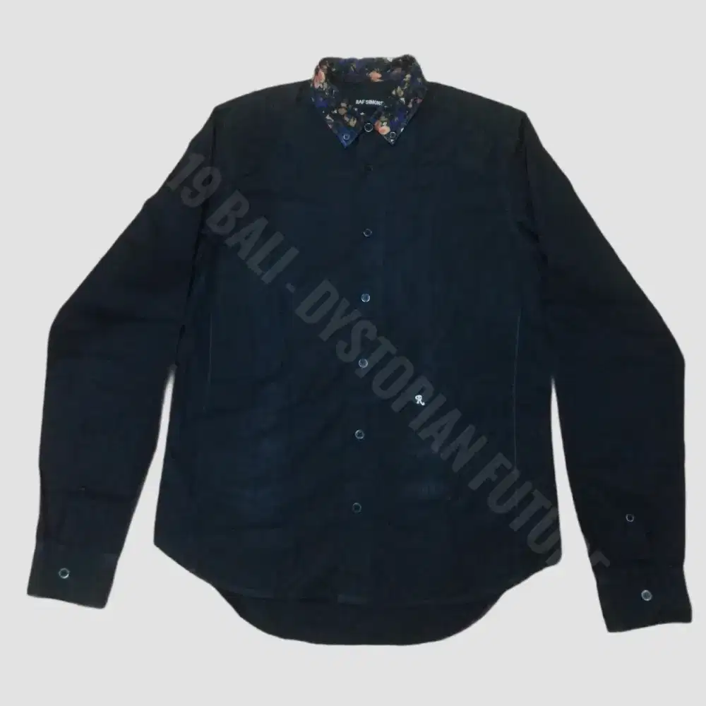 Raf Simons Floral Collar Button Down Shirt