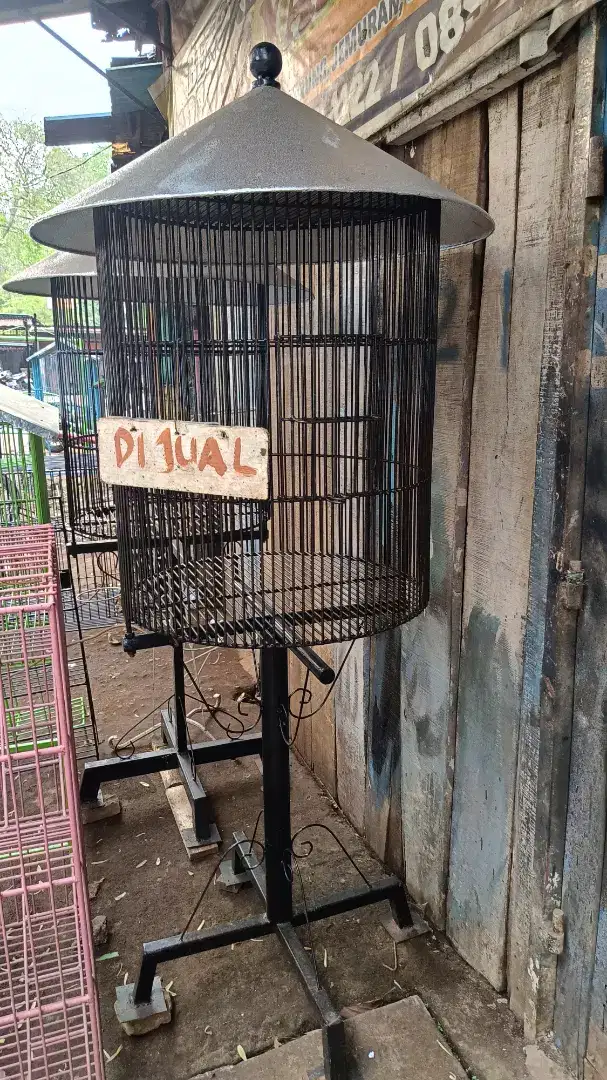 Kandang burung bulat