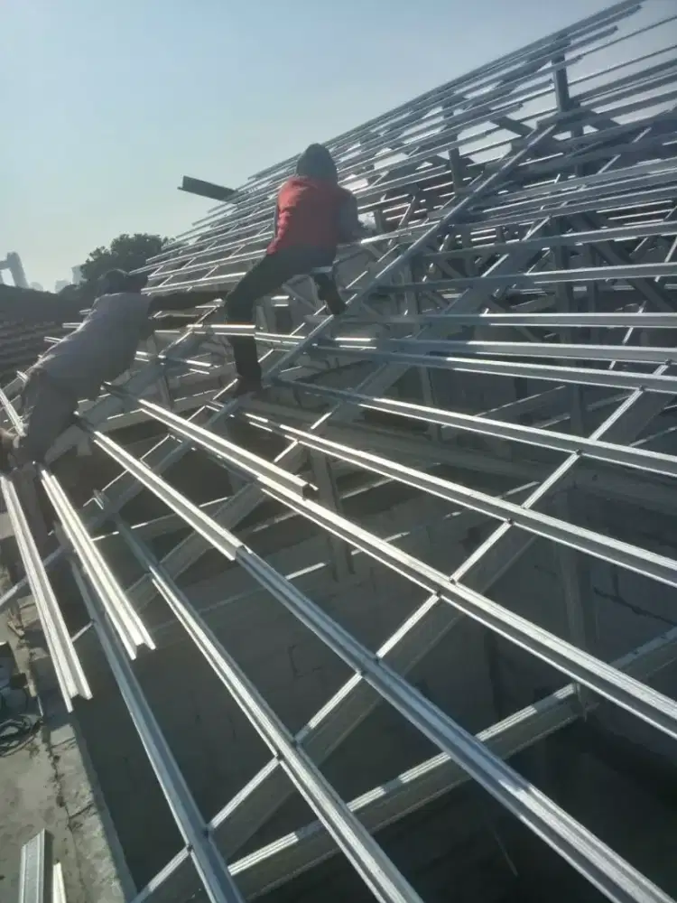 # atap baja ringan,plafon,partisi,kanopy termurah surabaya#