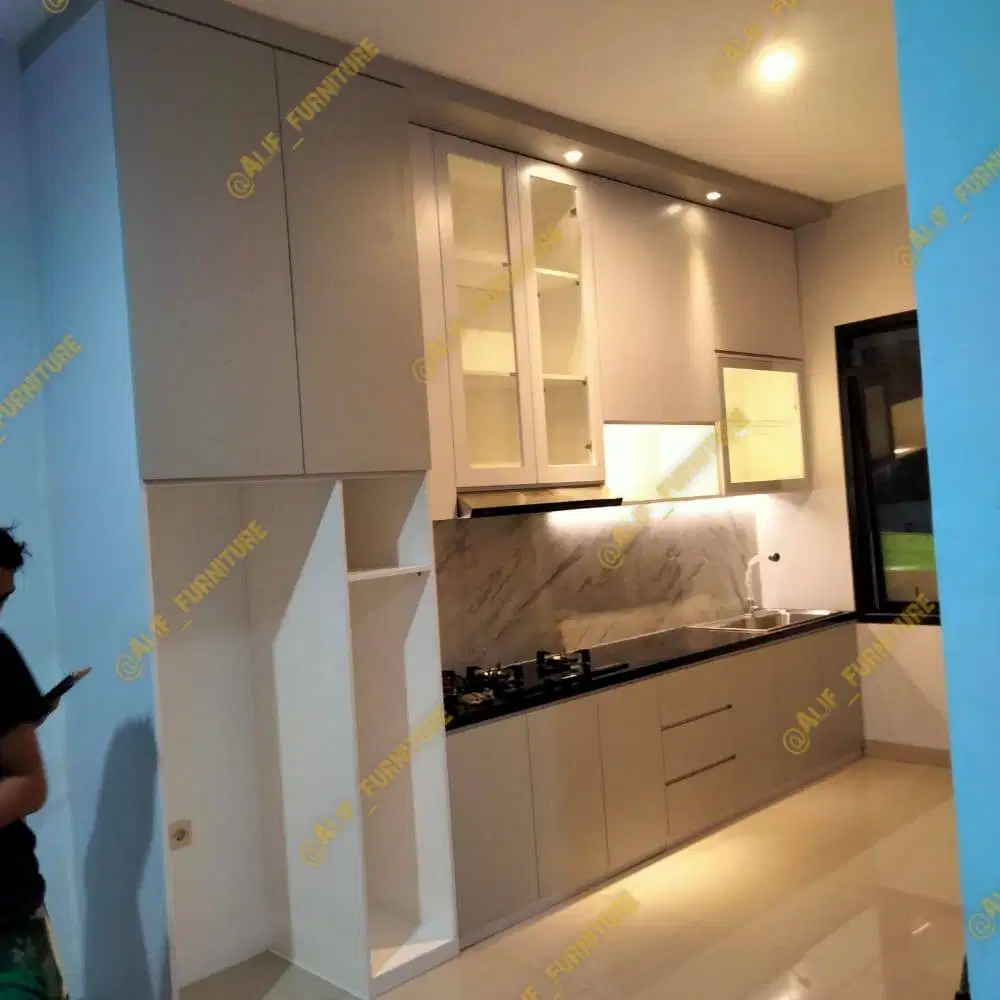 Kitchen set Minimalis Hpl custom