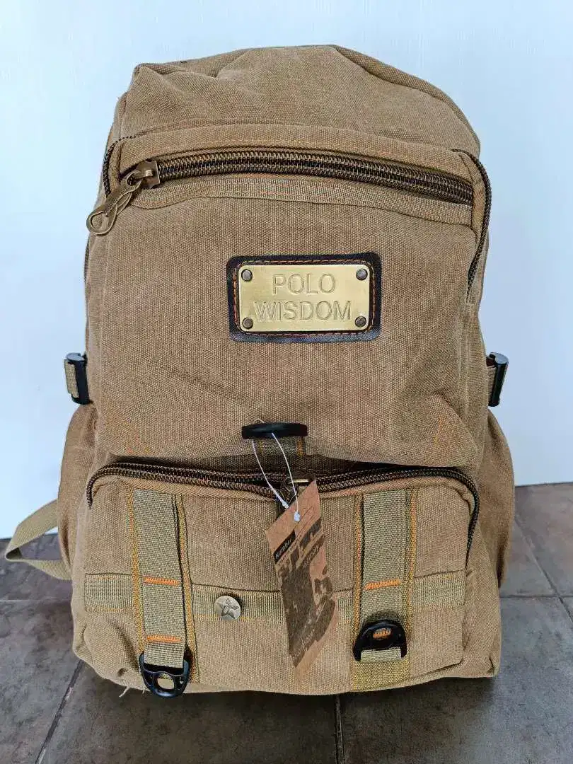 Tas Ransel Kain Polo Wisdom Original