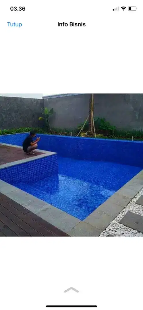 Kolam renang murah