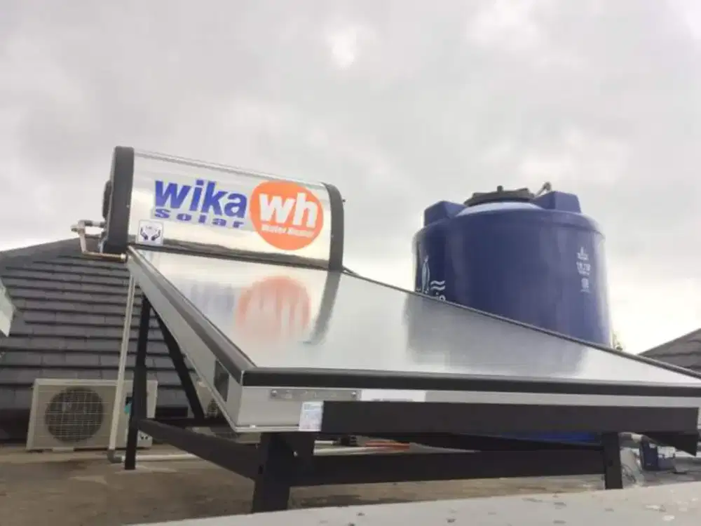 Jual water heater surya,wika,solahart,sunking,aristonPemanas air mandi