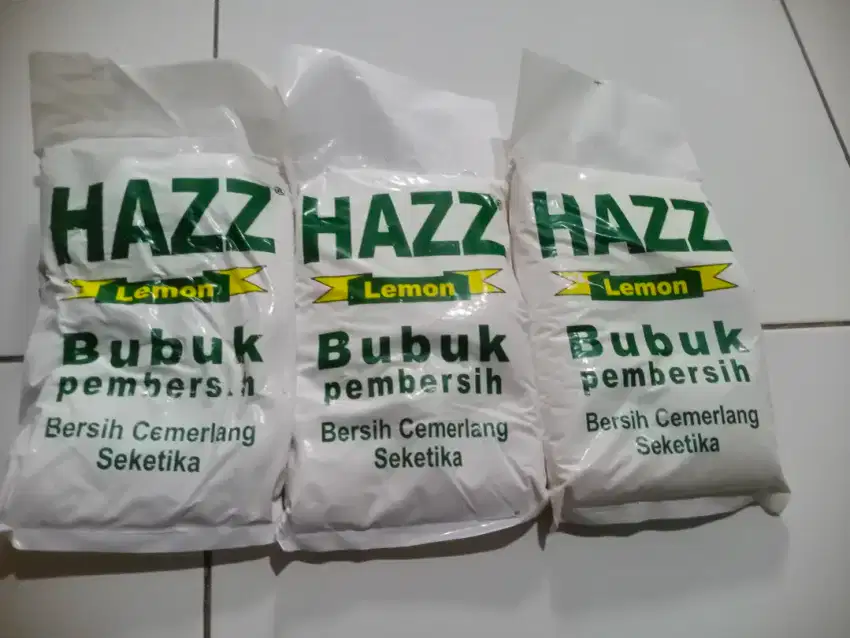 Hazz bubuk pembersih perabotan rumah tangga dll