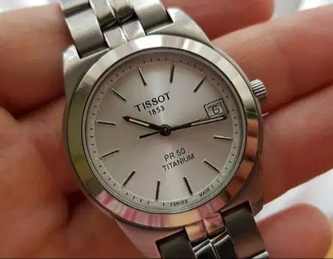 TISSOT PR 50 TITANIUM JAM TANGAN