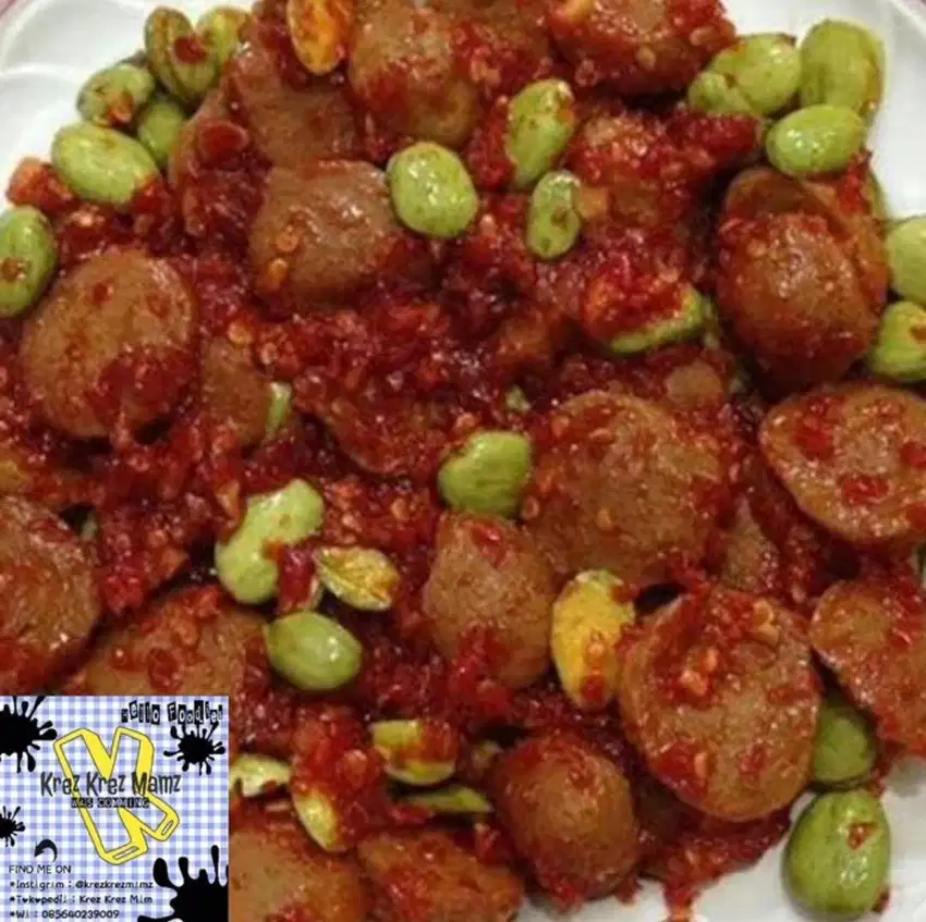 SAMBAL GORENG BAKSO PETE KREZ MAMZ 200GR