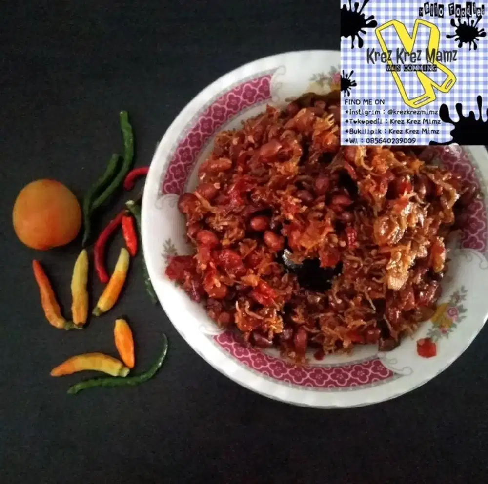 TERI KACANG BALADO KREZ MAMZ 120 GRAM