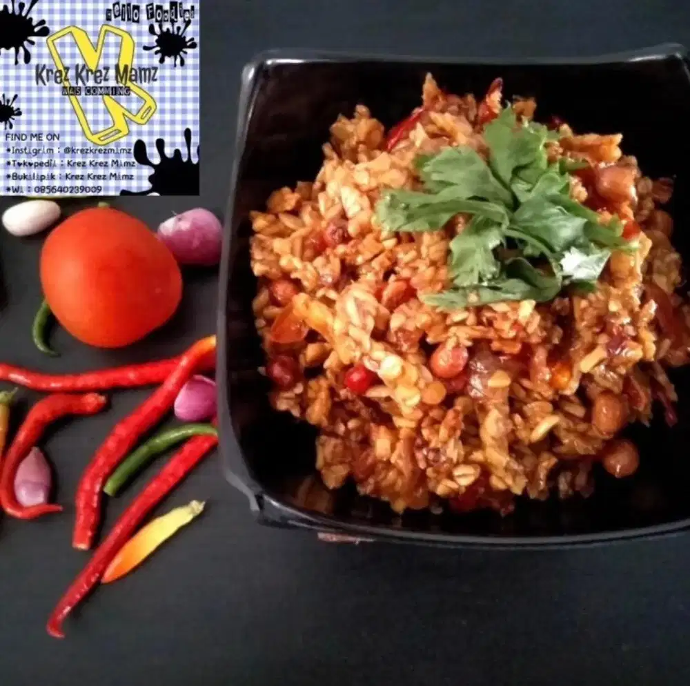 KERING TEMPE KACANG KREZ MAMZ 250 GRAM