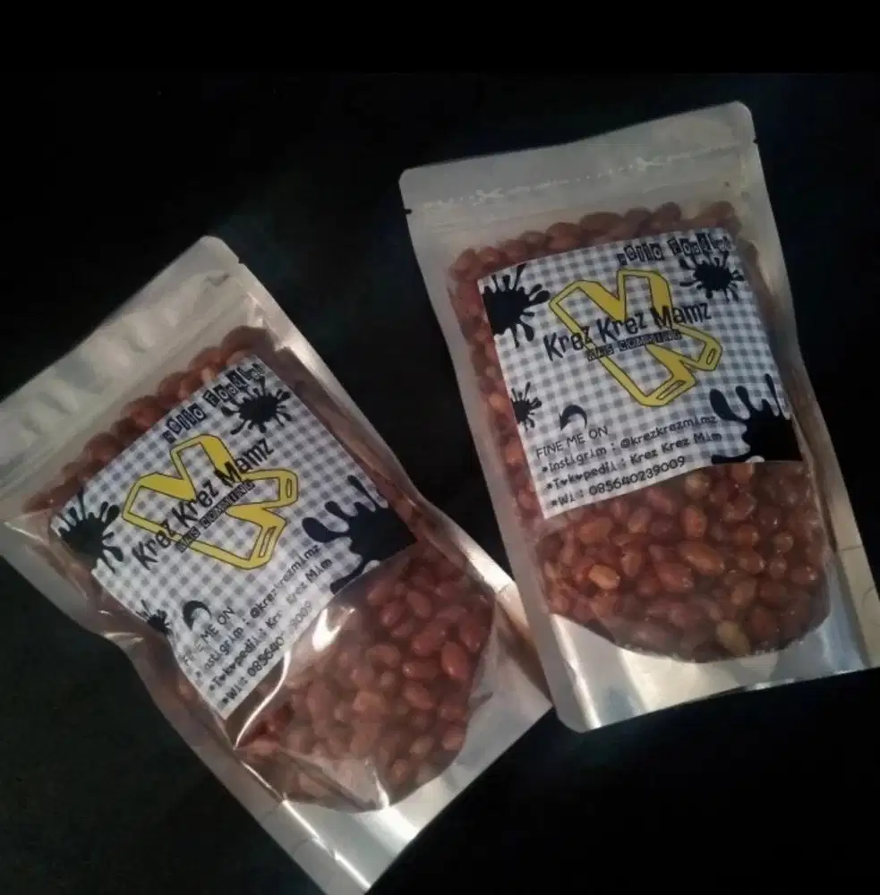 KACANG TANAH GORENG KREZ MAMZ 200 GRAM