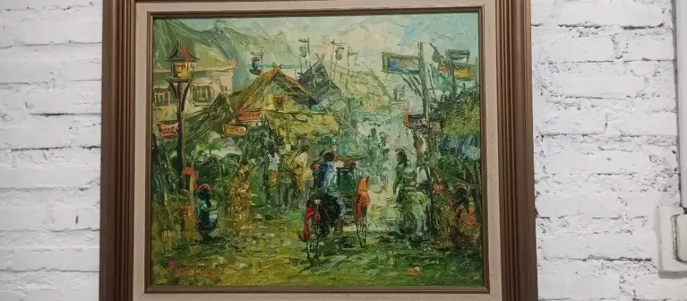 Di jual lukisan antik jadul