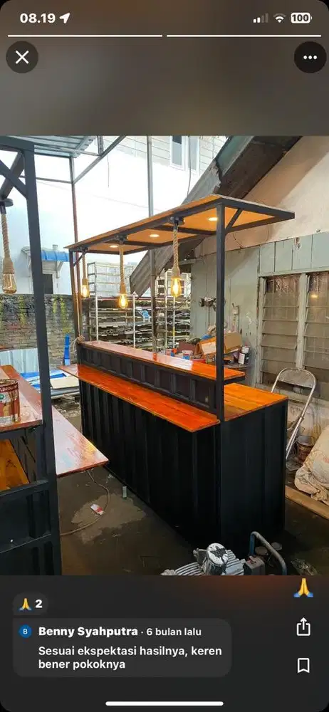 Meja bar new model custom kekinian