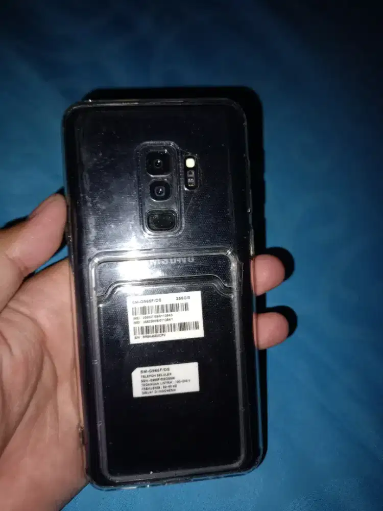 jual s9 plus 256gb tipe tertinggi. simpenan full ori