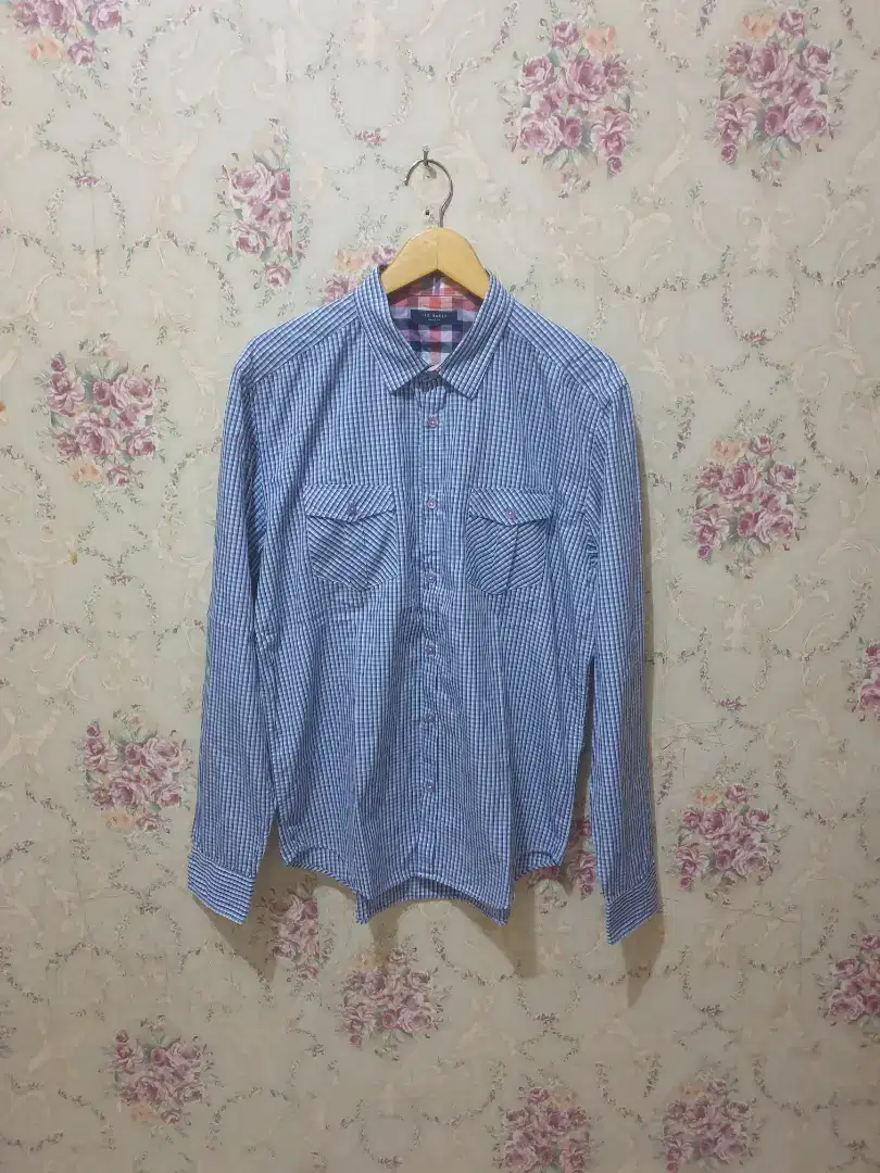 Mulus .authentic baju kemeja .shirt ted baker size L