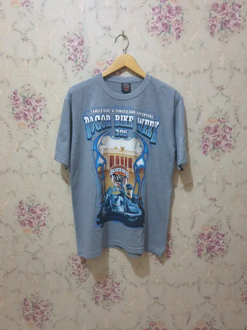 Mulus .authentic kaos .t shirt harley davidson size xl