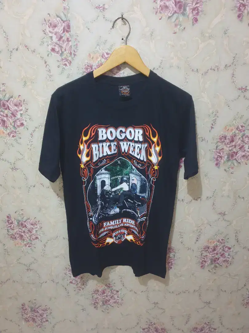 Mulus .authentic kaos .t shirt harley davidson size L