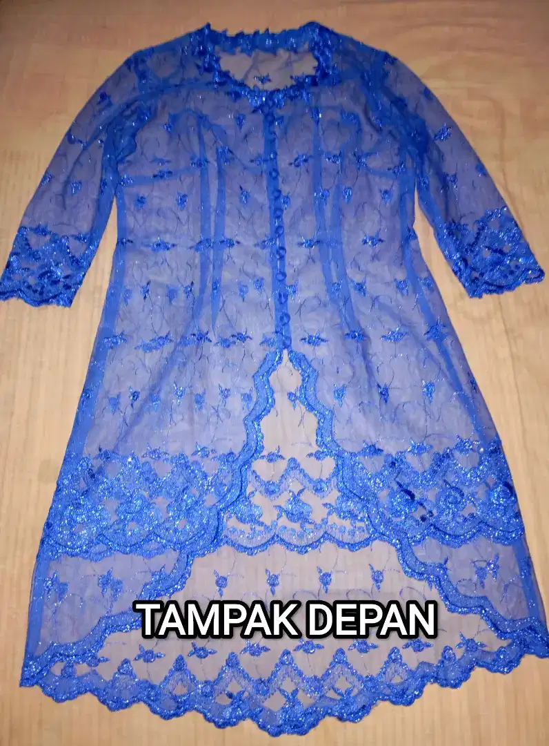 Kebaya Modern Biru Cantik | Belum pernah dipakai