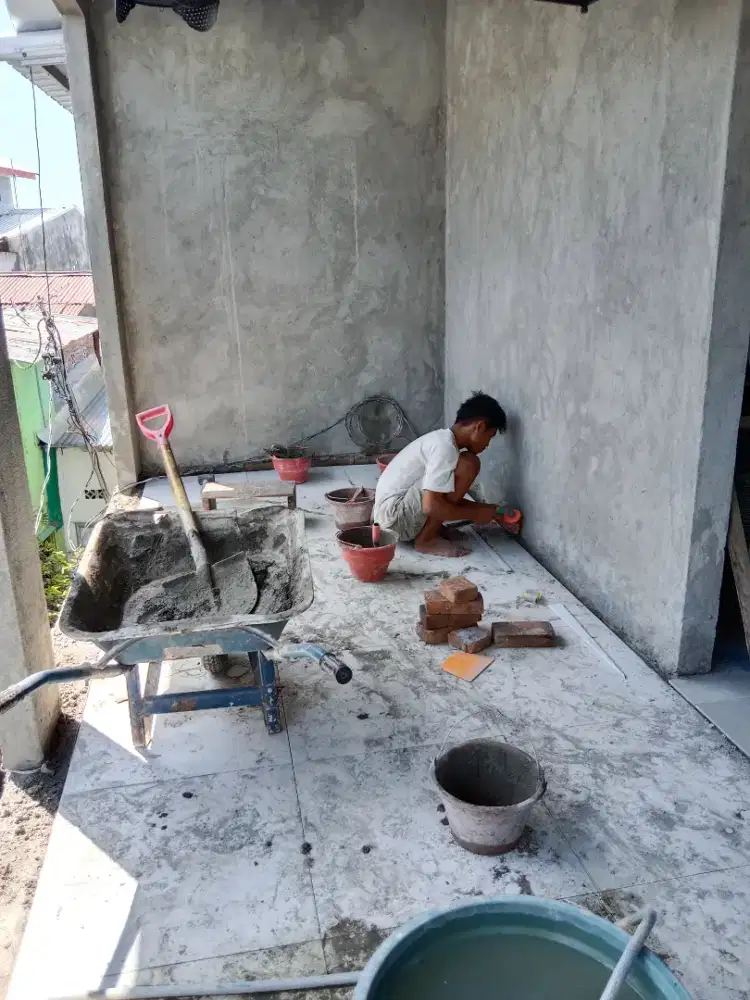 Jasa tukang bangunan harian/ borongan