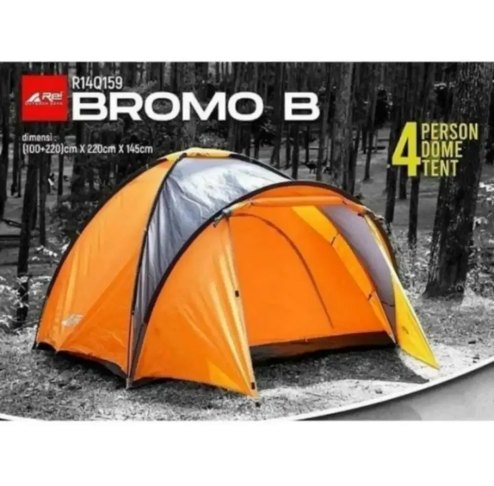 Tenda Dome Arei Kapasitas 4 Orang