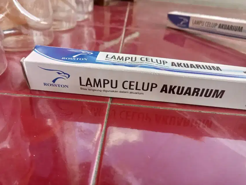 Lampu celup akuarium 60cm 3 mode warna