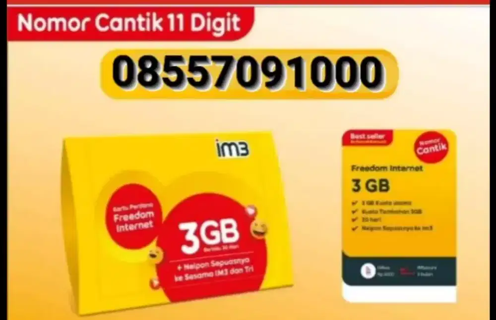 indosat nomer cantik