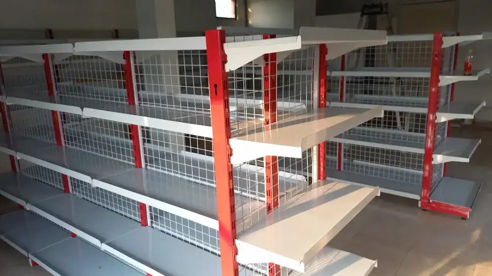 Rak Gondola Minimarket supermarket murah sexond