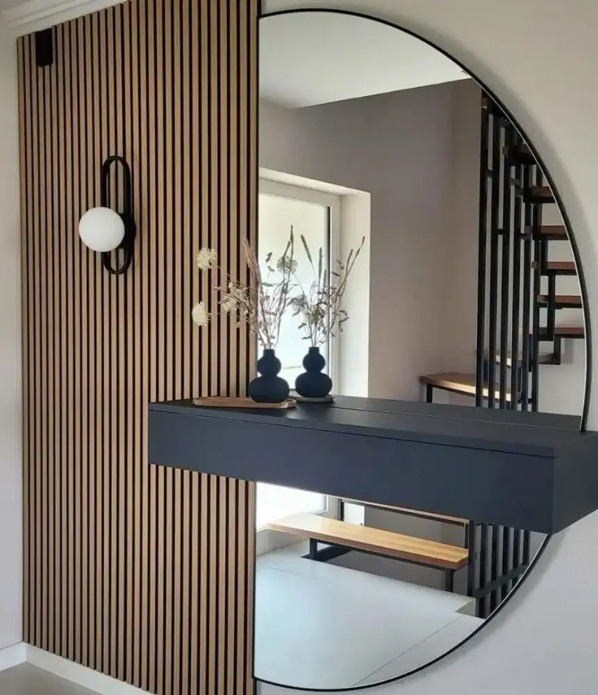 Interior Kitchen set, Backdroop Tv, kamar set minimalis