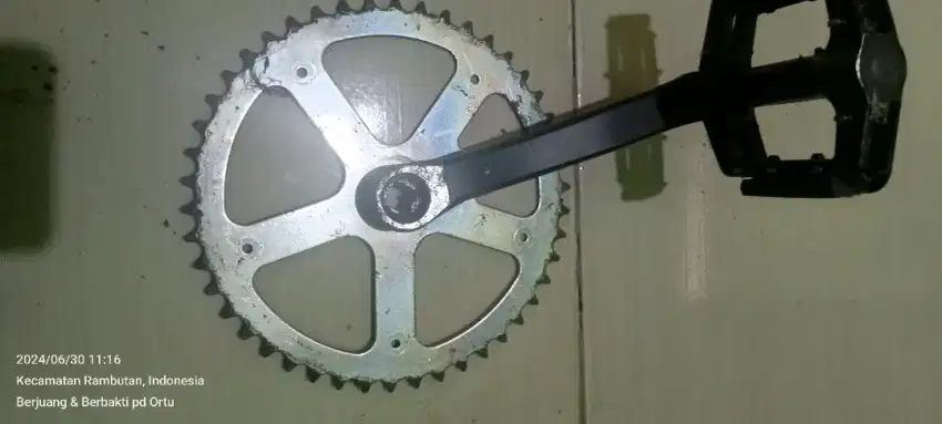 Crank proweel apa adanya