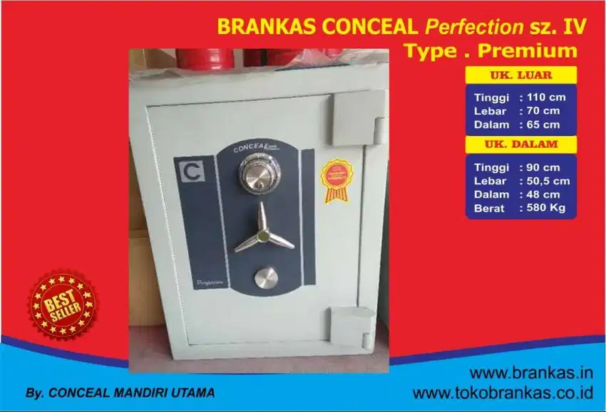 Jual Brankas CONSIELD Executive size 4 - Brankas CONSIEL Baru & Bekas