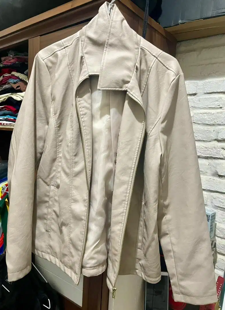 Jaket kulit BACCINI, ORIGINAL