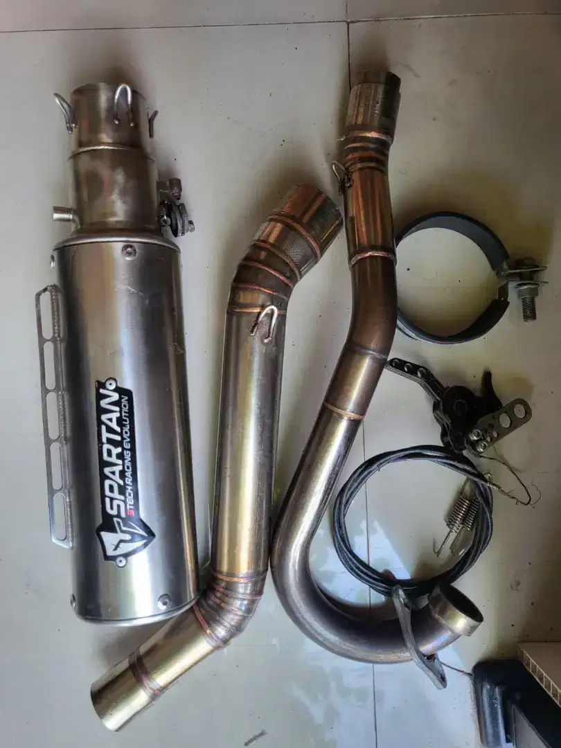 Knalpot Silencer 3tech Spartan 3 suara