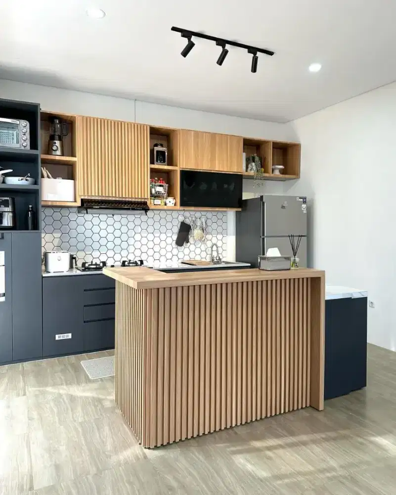 Interior kitchenset minimalis