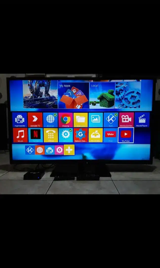 Menerima Tv Led rusak Smart / Androit mati total.