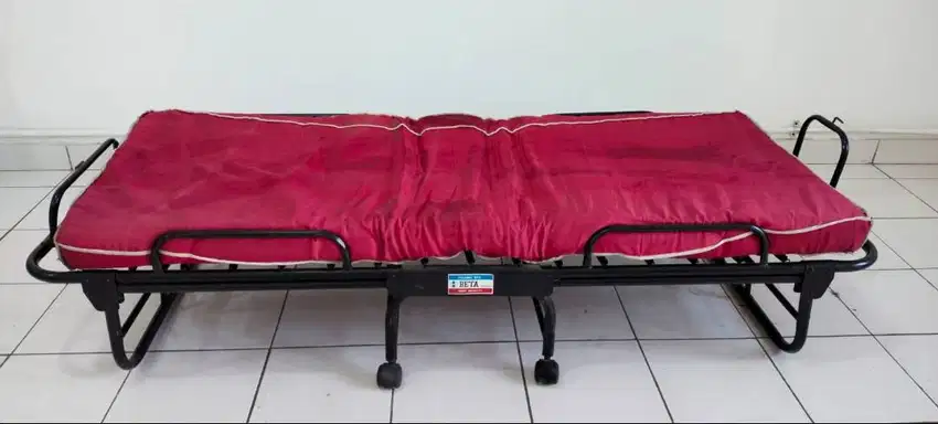 Folding Bed Beta 185 cm x 72 cm x 45 cm