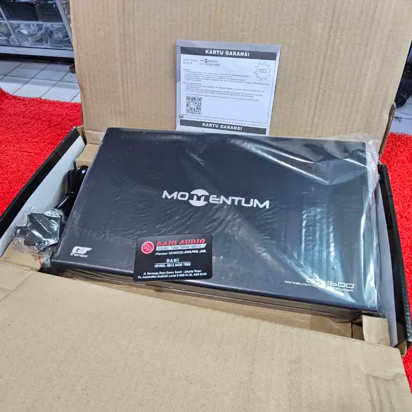 Power Monoblock MOMENTUM GT-1600