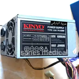 PSU 450W PC Komputer Power Supply Unit Kinyo International CPU