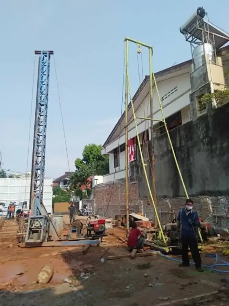 Jasa pembuatan sumur bor air dan tiang pancang borpile
