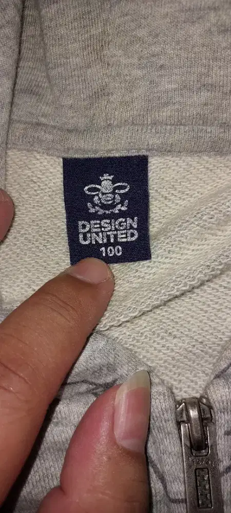 Hoodie ziper Design united