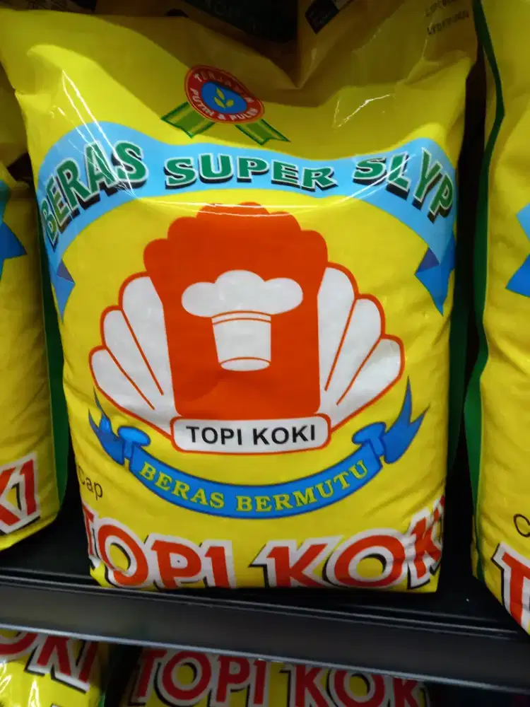Jual Beras SuperSlyp Cap Topi Koki 5Kg