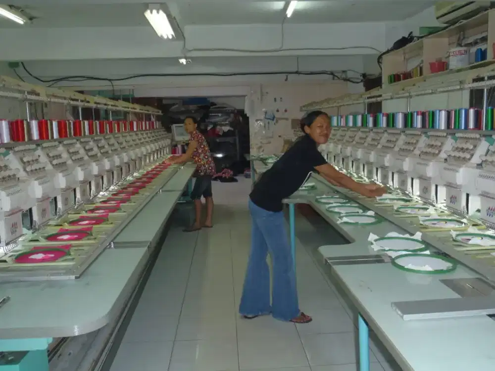 Mesin Bordir komputer Jepang merk Tajima original