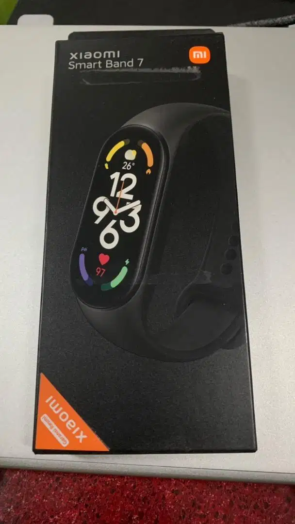 Xiaomi Smart Band 7, lengkap, mulus like new 97%