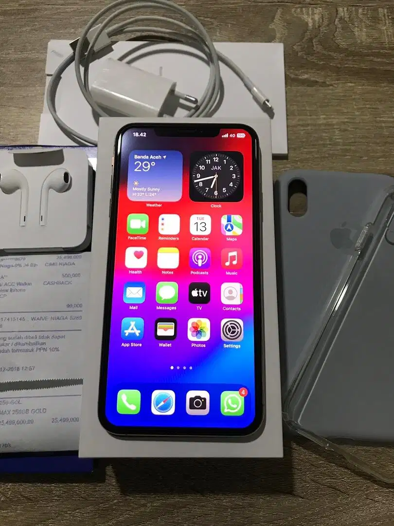 iPhone XS MAX 256Gb IBOX Fullset Ori Gold