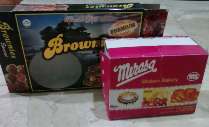 PERCETAKAN OFFSET PRINTING Lunch Box, Kardus Roti Bakery, Plastik Roti