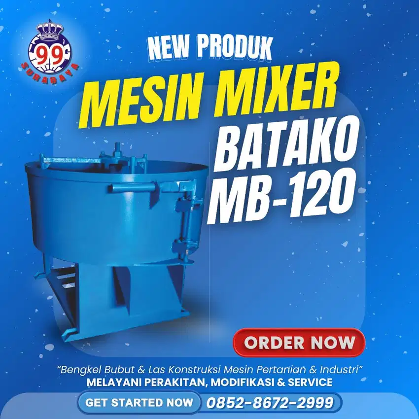 MESIN MIXER PENGADUK BATAKO MB – 120