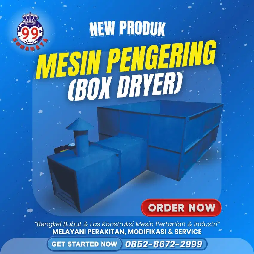 MESIN PENGERING BOX DRYER PADI JAGUNG DAN BIJI BIJIAN