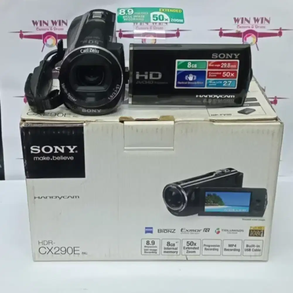 Handycam Sony Kamera Camcorder CX290E