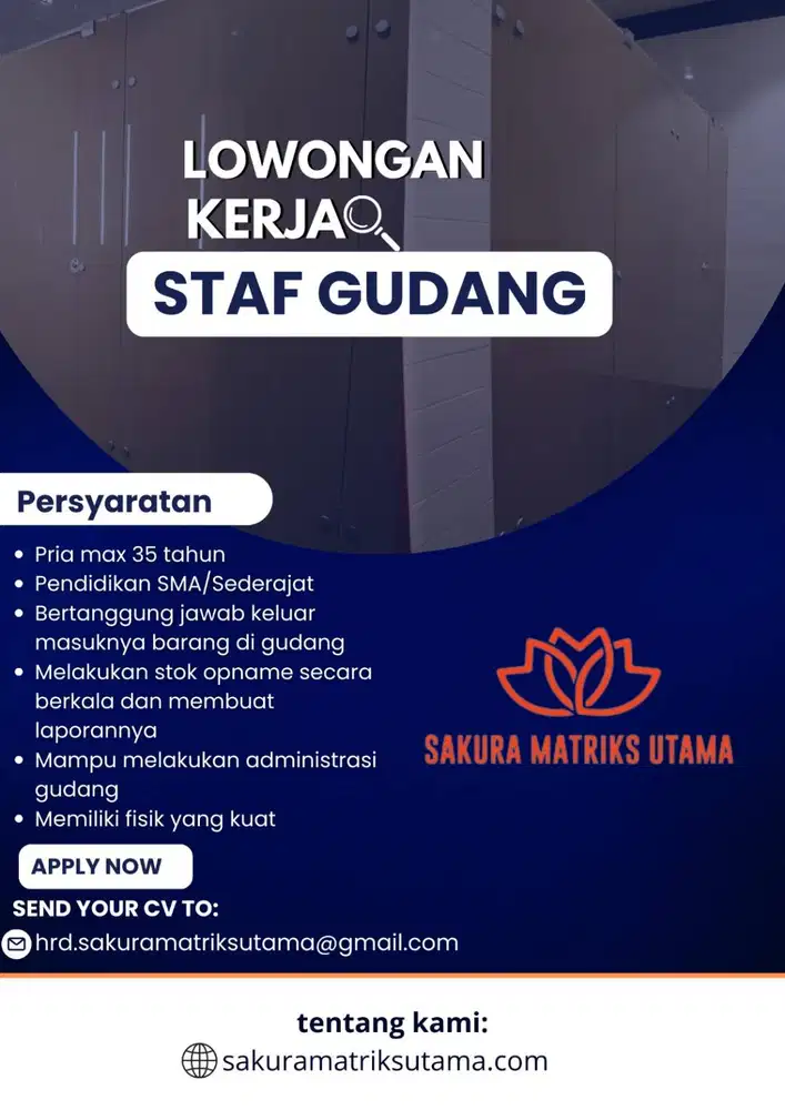 Staff Gudang Dan Pengiriman