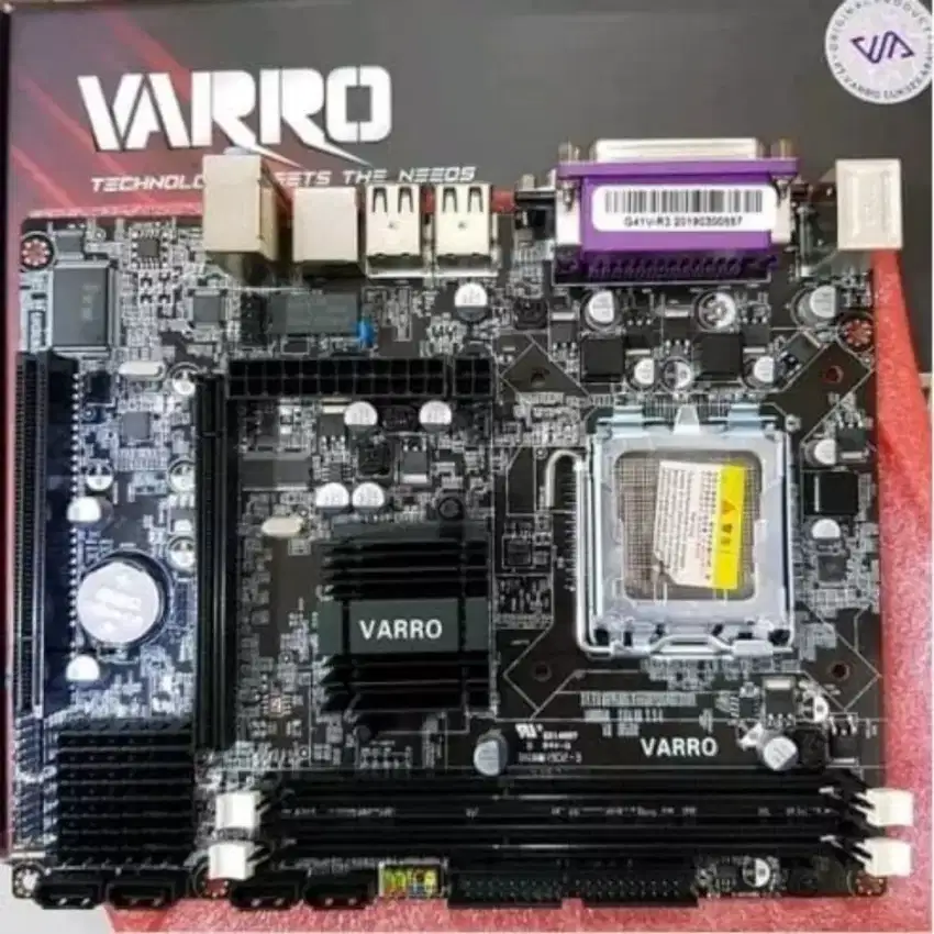 motherboard varro g31 plus intel core q8300 4gb ddr2