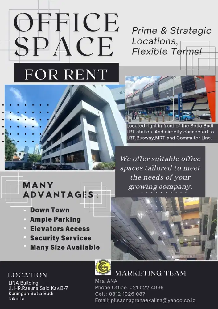 Sewa Ruang Kantor Di Kuningan Jakarta Selatan