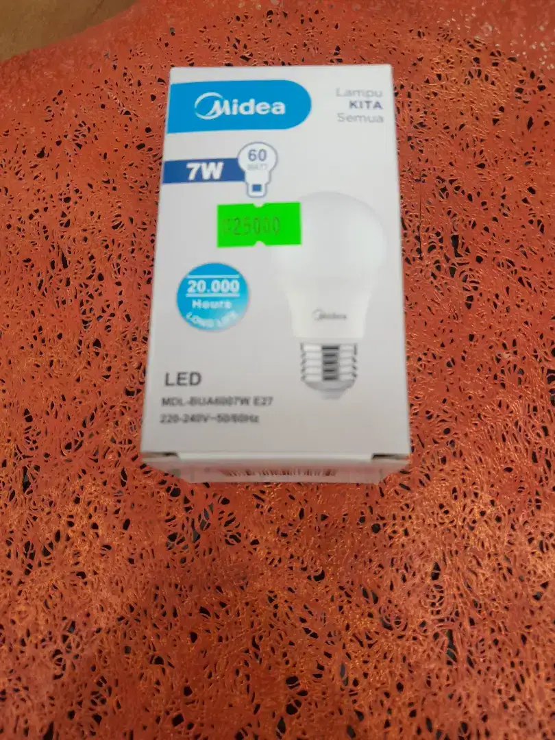 Lampu led midea 7w