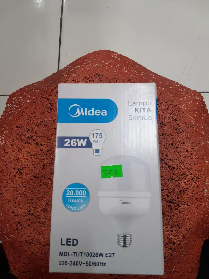 Lampu led midea 26w